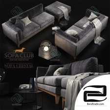 Cristal Sofa Club Sofa