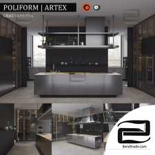 Kitchen furniture Poliform Varenna Artex 05