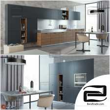 Kitchen furniture Poliform Kyton Varenna