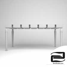 Dining table Garda Decor 3D Model id 6675