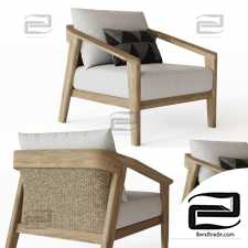 Armchair MALTA TEAK LOUNGE