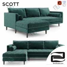 Sofa Sofa Scott 4 Seater