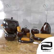 Bathroom decor Decorative set 03