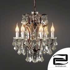 Crystal chandelier, small Crystal Chandelier Small