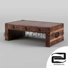 Coffee table-slab chest, Slab Coffee Table