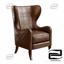 Armchair Armchair Dempsey Wingback Bourbon