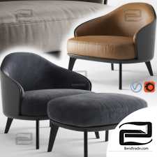 Armchair Minotti Leslie