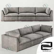 Sofa Sofa RH COSTERA MODULAR LEATHER