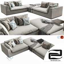 Sofa Sofa Minotti Hamilton Arrangement 15