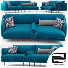 Sofa Sofa Mies two seater Calligaris