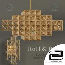 Hanging lamp Roll&Hill Gridlock Pendant lamp