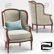 Armchair Armchair Louis XV Wing