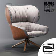 Armchair Armchair TABANO B&B Italia