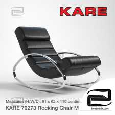 Armchair Armchair KARE 79273 Rocking Manhattan