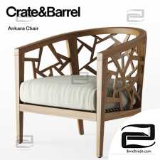 Armchair Armchair Crate and Barrel Ankara