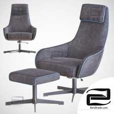 Armchair Armchair Kare Design Swivel