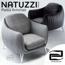 Armchair Armchair Natuzzi Platea