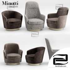 Armchair Armchair Minotti Jacques collection