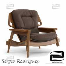 Armchair Armchair Poltrona Benjamin Sergio Rodrigues