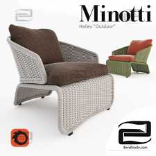 Armchair Armchair Halley Outdoor Minotti