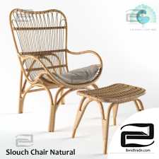 Armchair Armchair Slouch Natural