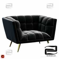 Armchair Armchair Huxley Antraciet