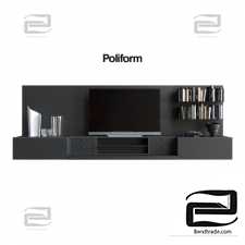 Curbston POLIFORM VARENNA SISTEMI GIORNO QUID cabinet