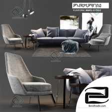 Sofa Sofa Flexform Set 05