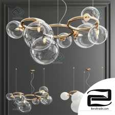 Pendant Lamp Puppet Ring Chandelier Vistosi