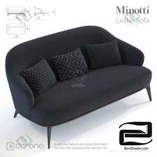 Sofa Sofa Minotti Leslie