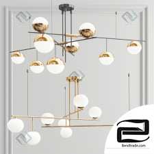 Technum Led Chandelier 2 Pendant Lamp