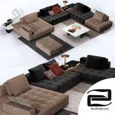 Sofa Sofa Minotti Lawrence Clan