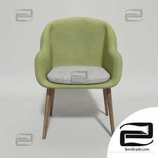 Green dining chair