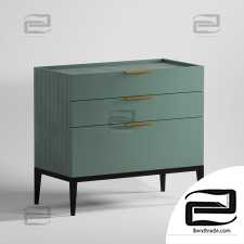 Metropolitan Dantone home chest of drawers COM-BSC-3DR_1