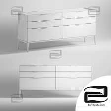 Metropolitan Dantone home chest of drawers COM-BSC-6DR_1