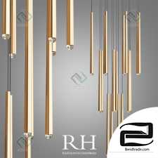 Aquitaine Round Chandelier Collection RH Pendant lamp