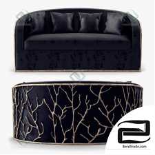 Koket Enchanted Sofa