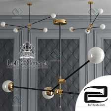 Hanging lamp Bullarum Si-4 Chandelier