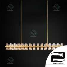 ARCACHON LINEAR CHANDELIER RH pendant lamp