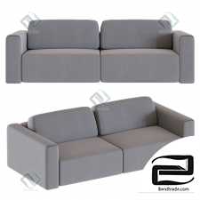 Sofa Sofa santu Textile Grey