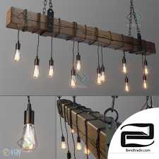 Pendant Lamp Chandelier With Vintage Style