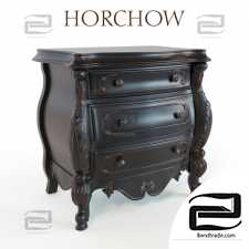 Curbstone Nicolette Black Nightstand