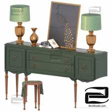 Chest of drawers Chest of drawers with decor