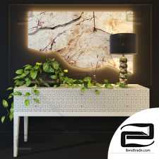 Console Console Natural Chic Bizzotto