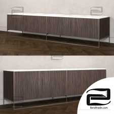 Curbstone Cabinet Minotti Calder Bronze