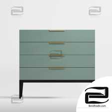 Metropolitan Dantone home chest of drawers COM-BSC-4DR_1