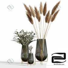 Grass bouquet in a vase 2