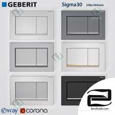 Bathroom decor Geberit Sigma 30