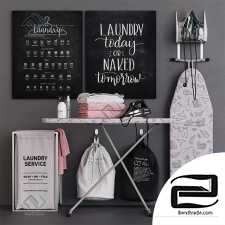 Decor for the bathroom Ironing Board