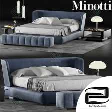 Bed Bed Minotti Creed 12